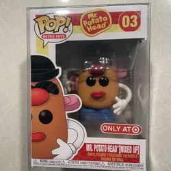 Mr Potato Head Funko Pop *MINT* Target Exclusive Retro Toys 03 with protector Mixed Up Face Scrambled