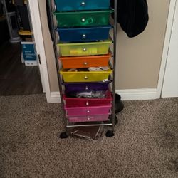 10 Drawers Rolling