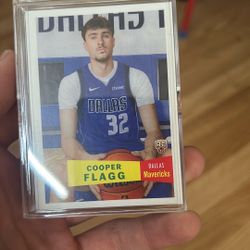 TOPPS Chrome Living Set Cooper Flagg 