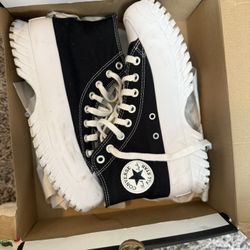 High rise Converse 9womens; 7men 