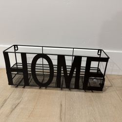 Wine bottle & glass rack