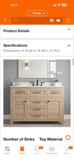 48 inch vanity