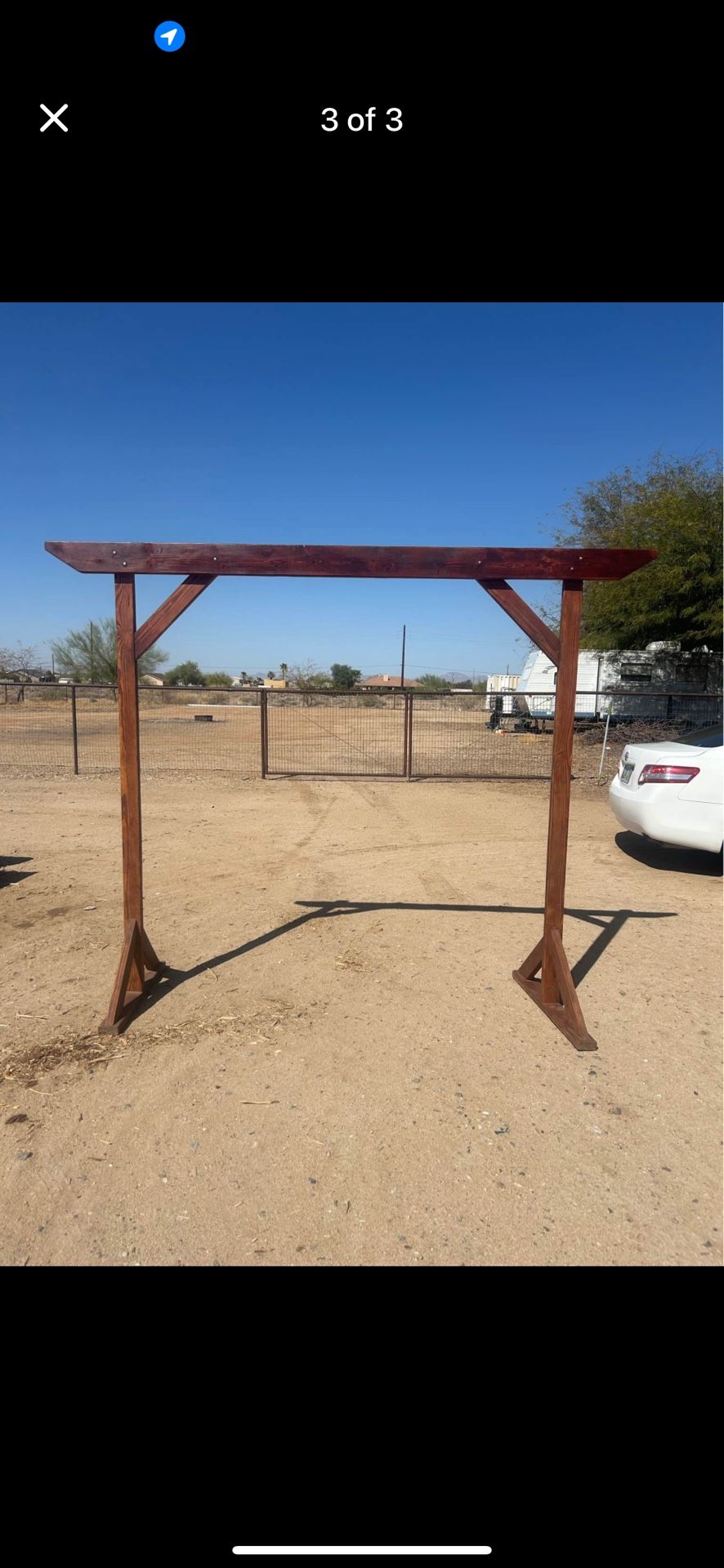 Handmade Wooden Altar