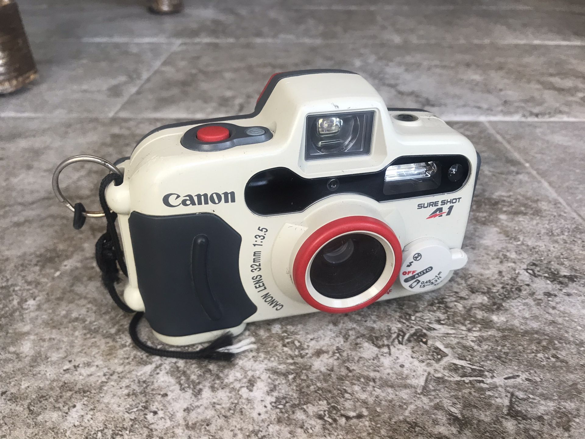 Canon sure shot a one underwater camera