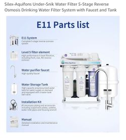 Under Sink Water Filter 