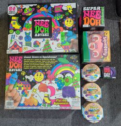 NeeDoh Squismas Advent Calendar & Sensory Toy Bundle $150 OBO!