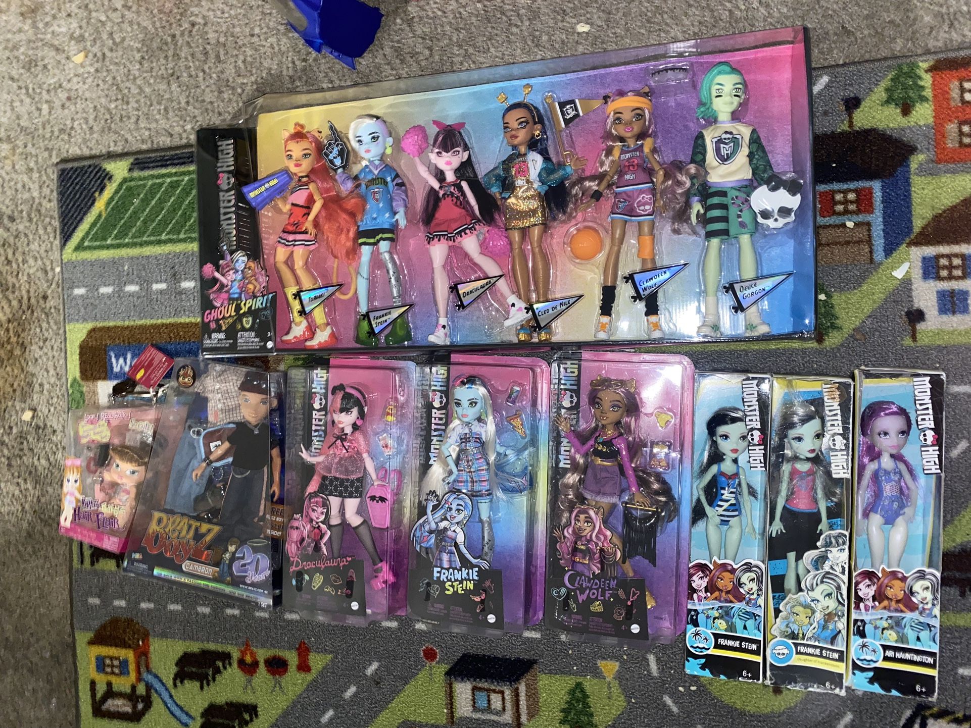 Monster High And Bratz Doll