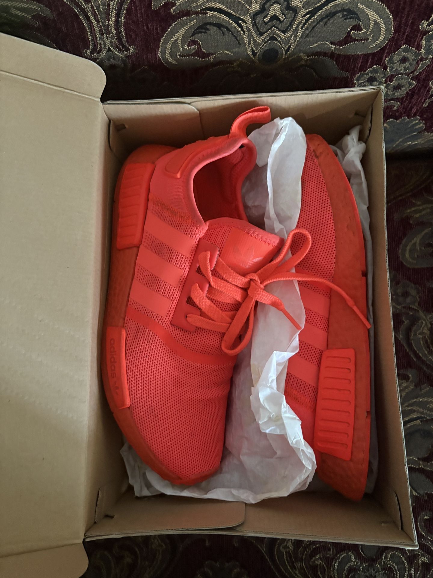 adidas nmd r1 triple red shoes