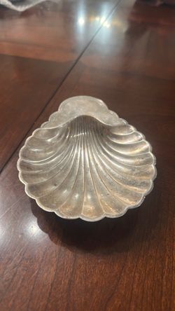 Silver plated dish.
