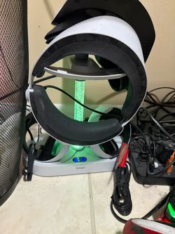 PlayStation VR2 with stand