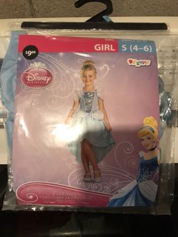 Brand new Cinderella costume size 4/6
