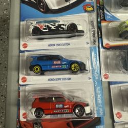 Hot Wheels Honda Civic Customs