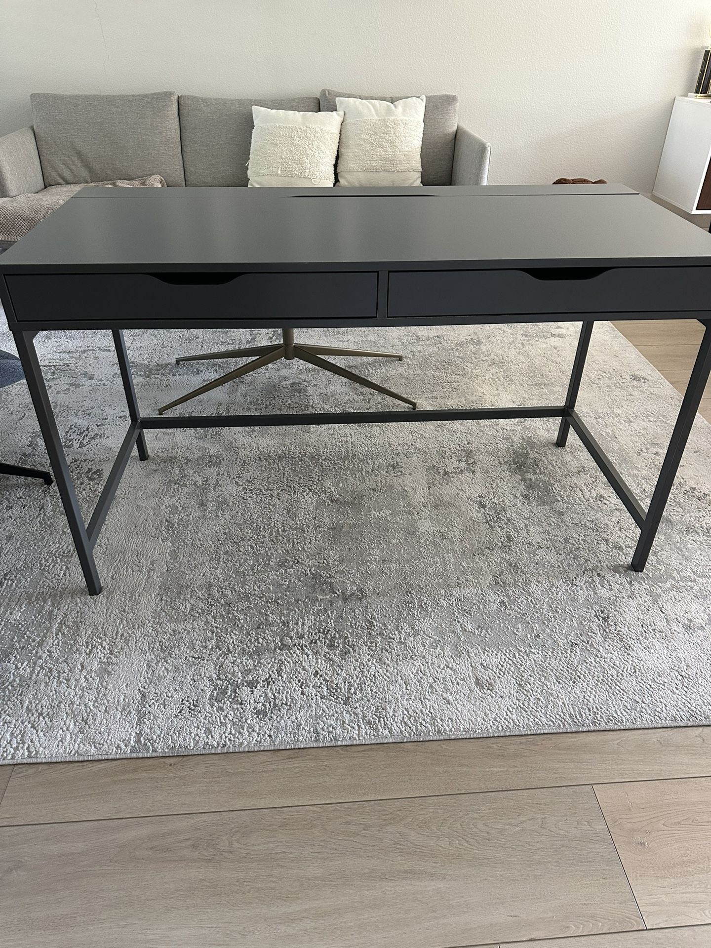 IKEA ALEX Desk, dark gray, 52x22 7/8 "