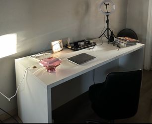 Huge White Desk