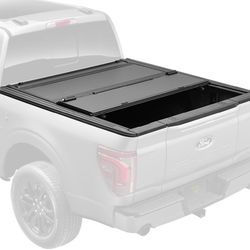 RealTruck BAK BAKFlip MX4 Hard Folding Truck Bed Tonneau Cover | 448133 | Fits 2020-2026 Chevy/GMC Silverado/Sierra 2500/3500 6' 10" Bed (82.2")