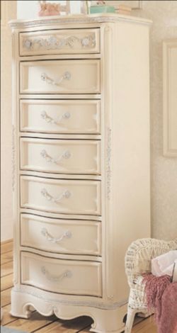 Jessica McClintock Lingerie Tall Chest Dresser