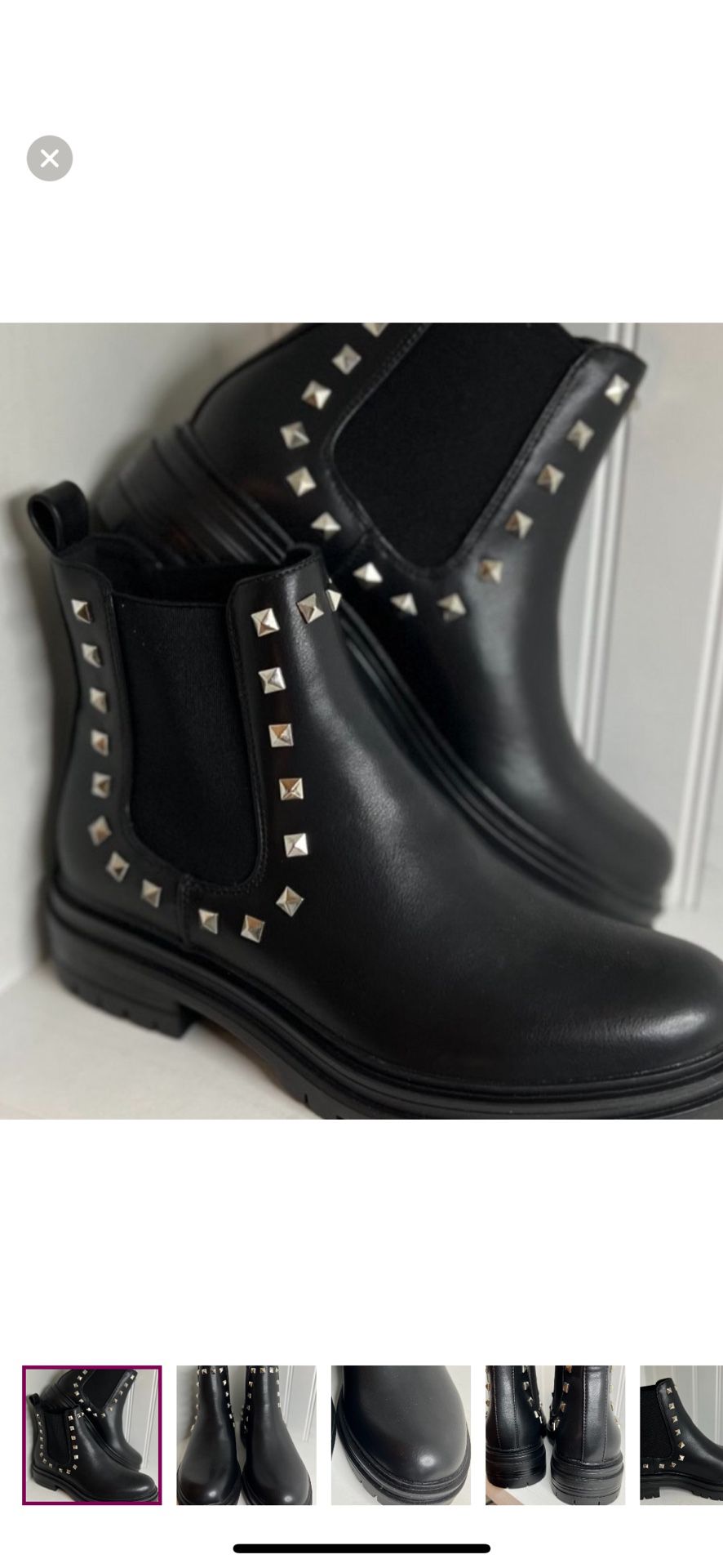 Womens Studded Boots Size 10 Shoes 