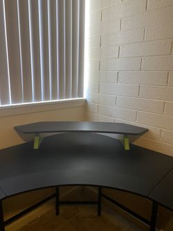 L shaped desk