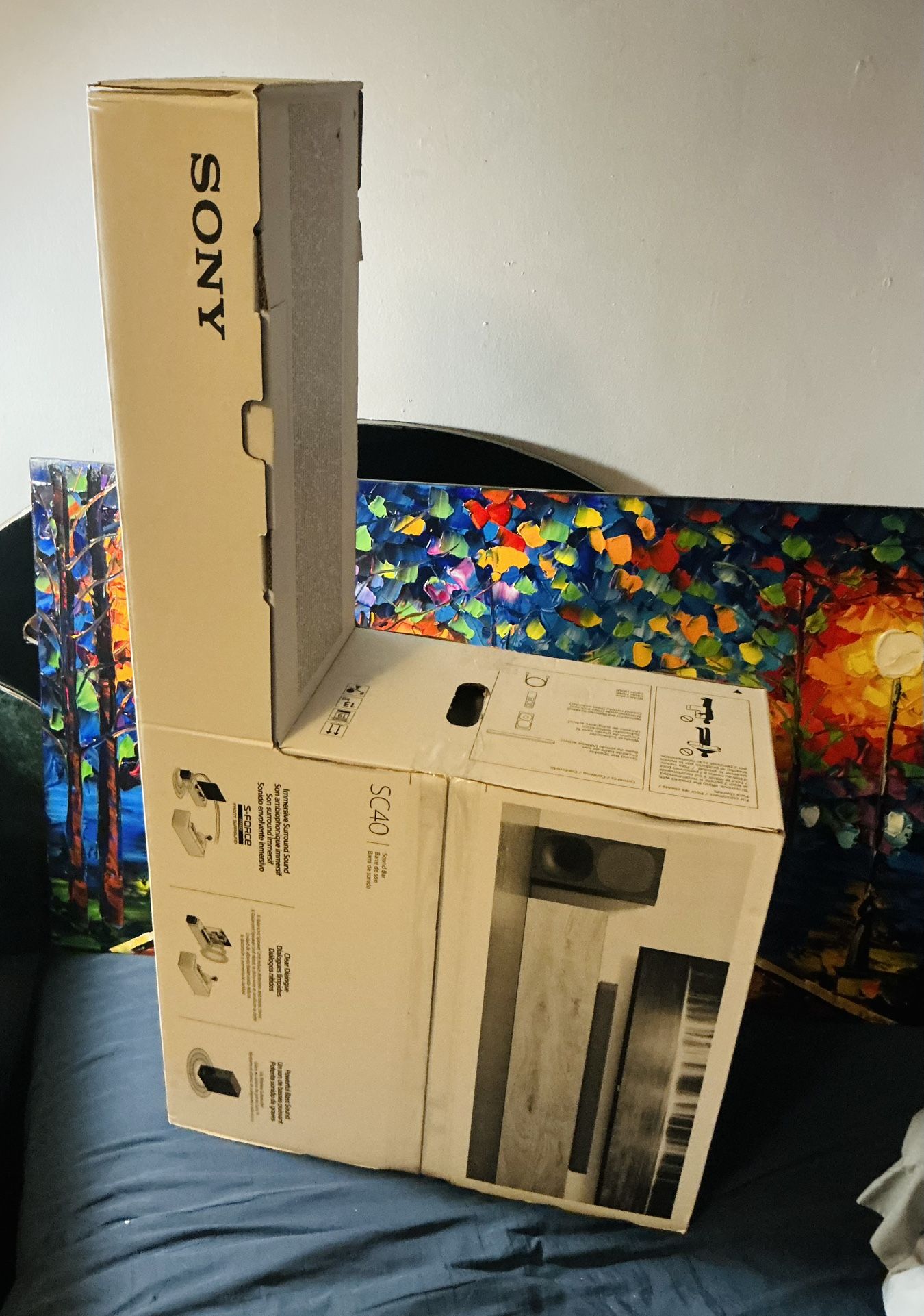 Sony HT-SC40 330 Watt Premium Home Theater Soundbar System - Wireless Sub. - Surround Sound - Bluetooth