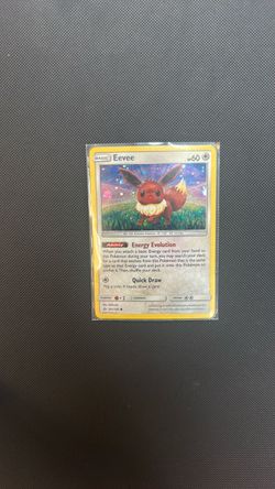 Eevee Cosmos Holo Pokemon Card