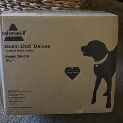 “New” Bissell Steam Shot Deluxe Handheld Steamer