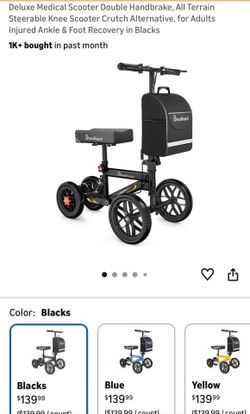 New scooter double handbrake for adults