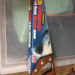 Stanley Short Cut Tool Box Finishing Saw