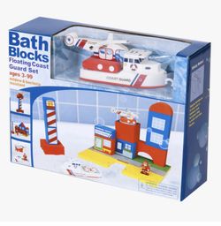 Bath Blocks Floating Coast Guard Set