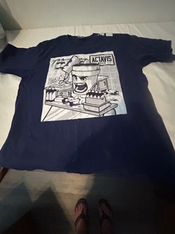 Actavis tee shirt blue