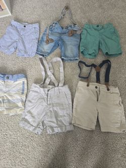 Toddler boys dress shorts