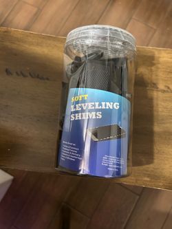 Soft  leveling shims