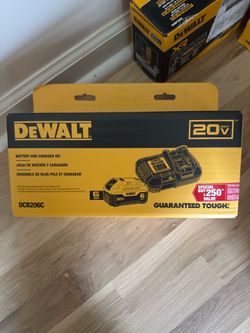 Dewalt 6.0Ah battery and 6.0 charger