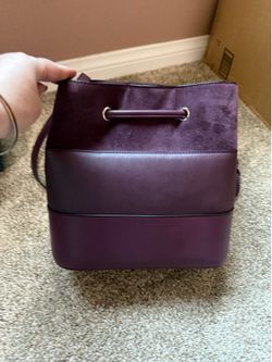 Calvin Klein Plumb Bucket Purse