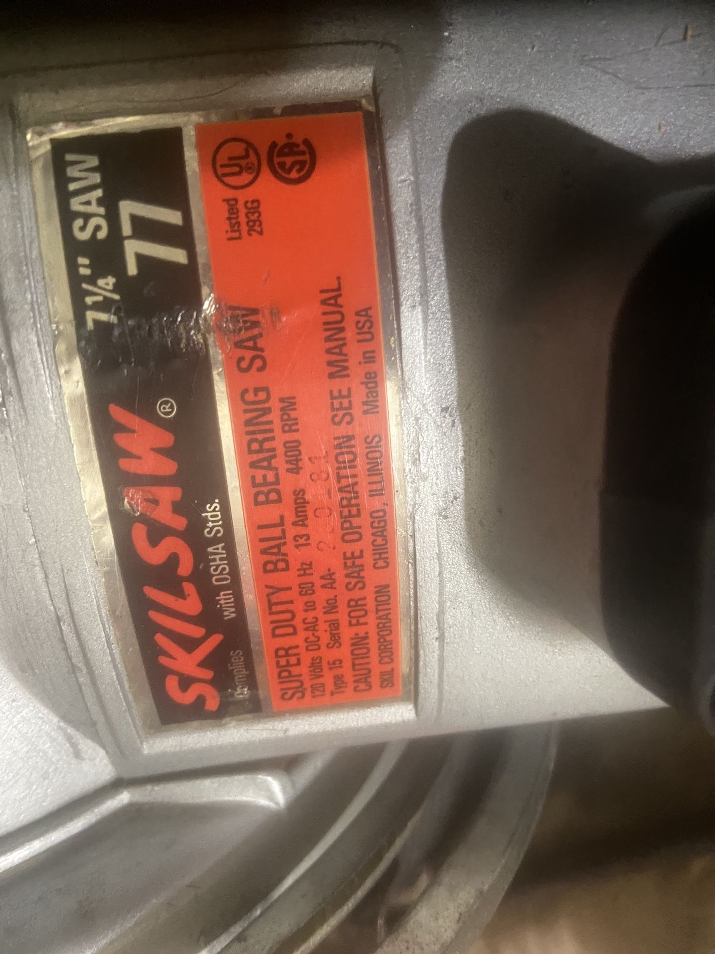 Used Electric Saw Excellent Condition