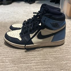 Jordan 1 Retro High Obsidian Mens Size 11 Used