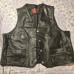 Leather Ridding Vest