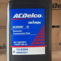 Acdelco Dexron Vi Transmission Fluid 6 Quarts