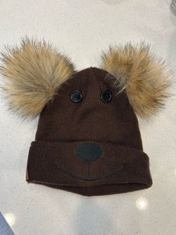 Girls beanie with Fur