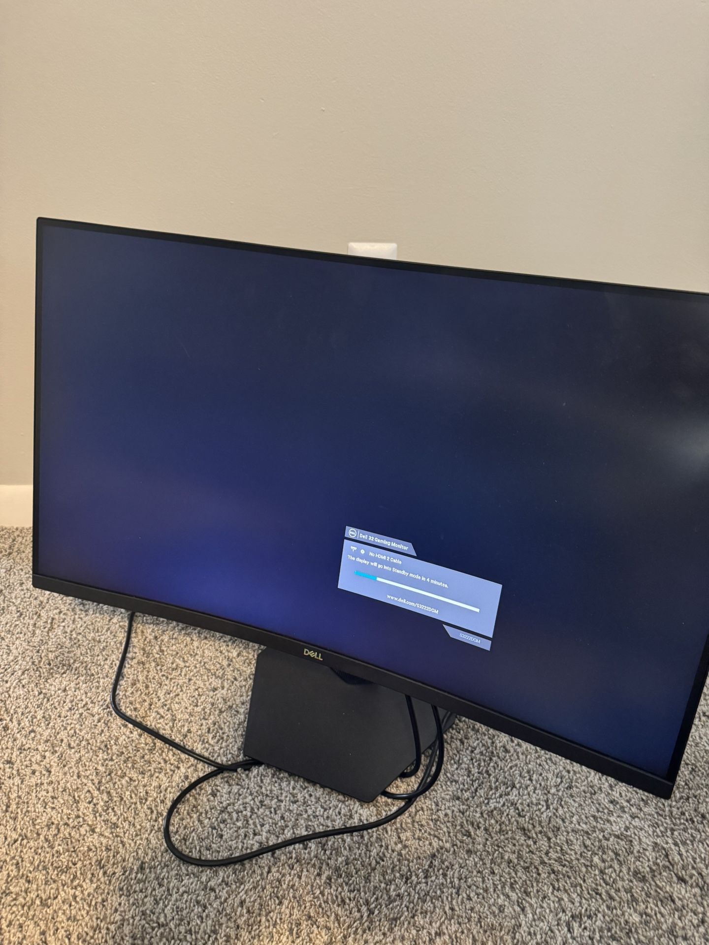 Dell 32 inch curved Gaming monitor