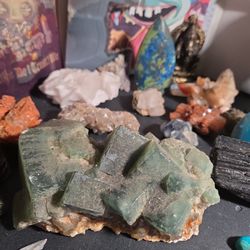 Large Size Piece Of Green Flourite Ask 4 Size And Or Weight 