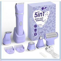 New 5-in-1 Electric Bikini Trimmer