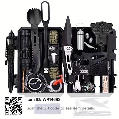 33 In 1 Survival Kit For outdoor Adventures And Emergencies