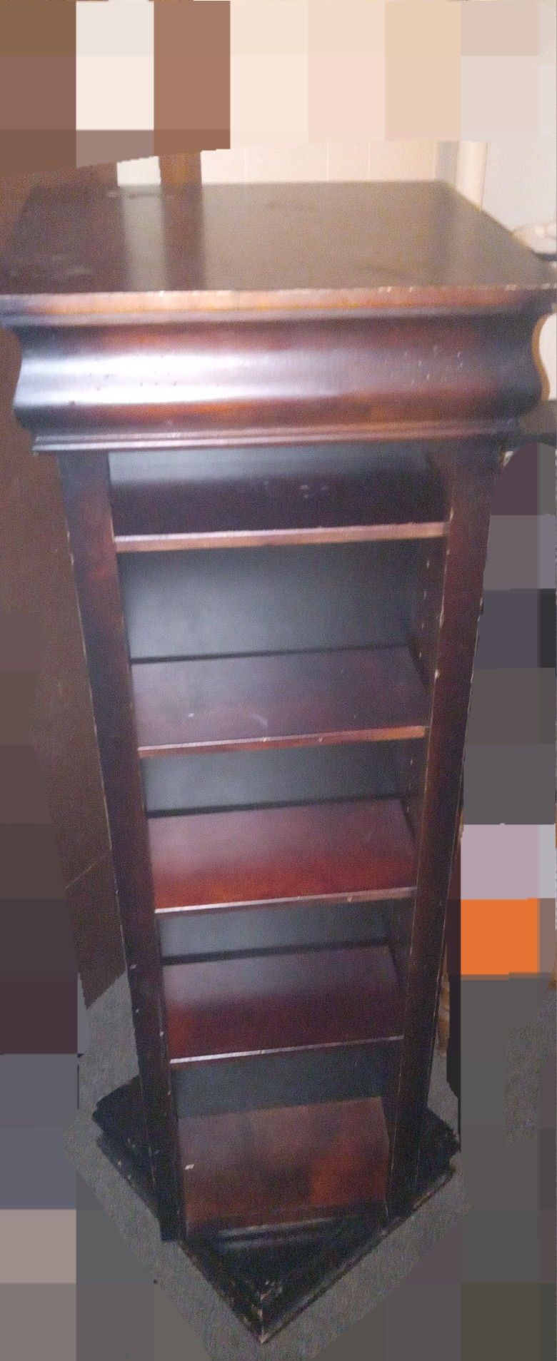Rotating Book/Movie Shelf