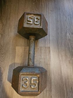 35lb dumbell