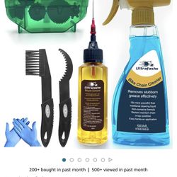 Bike Chain Cleaner Set 