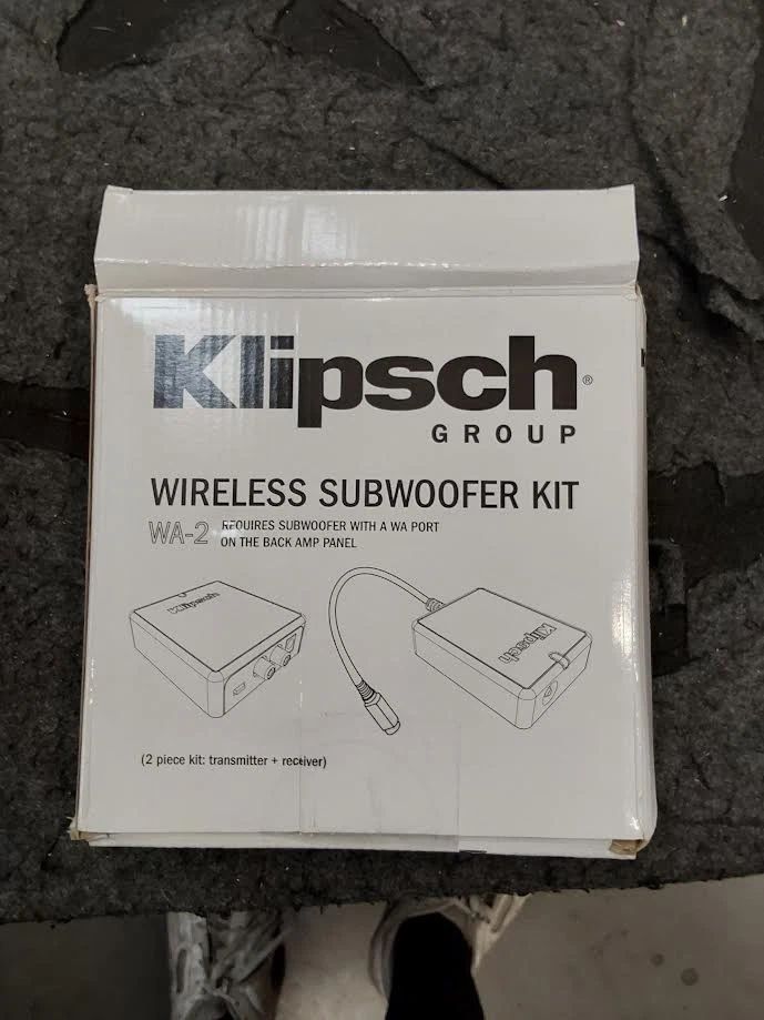 BC071  - Klipsch WA-2 Wireless Subwoofer Kit