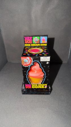 Nee Doh, Nice Cream Cone, Orange