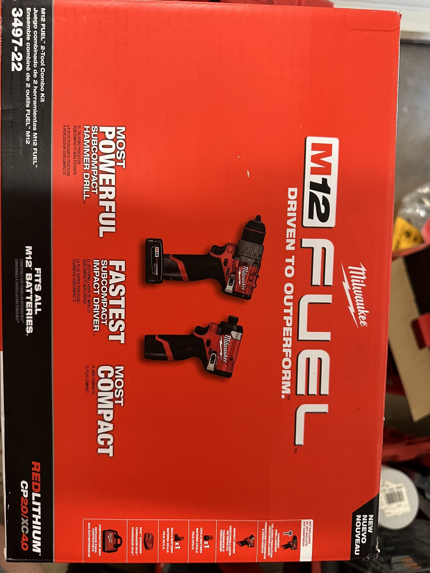 Milwaukee Combo Drill And Impact