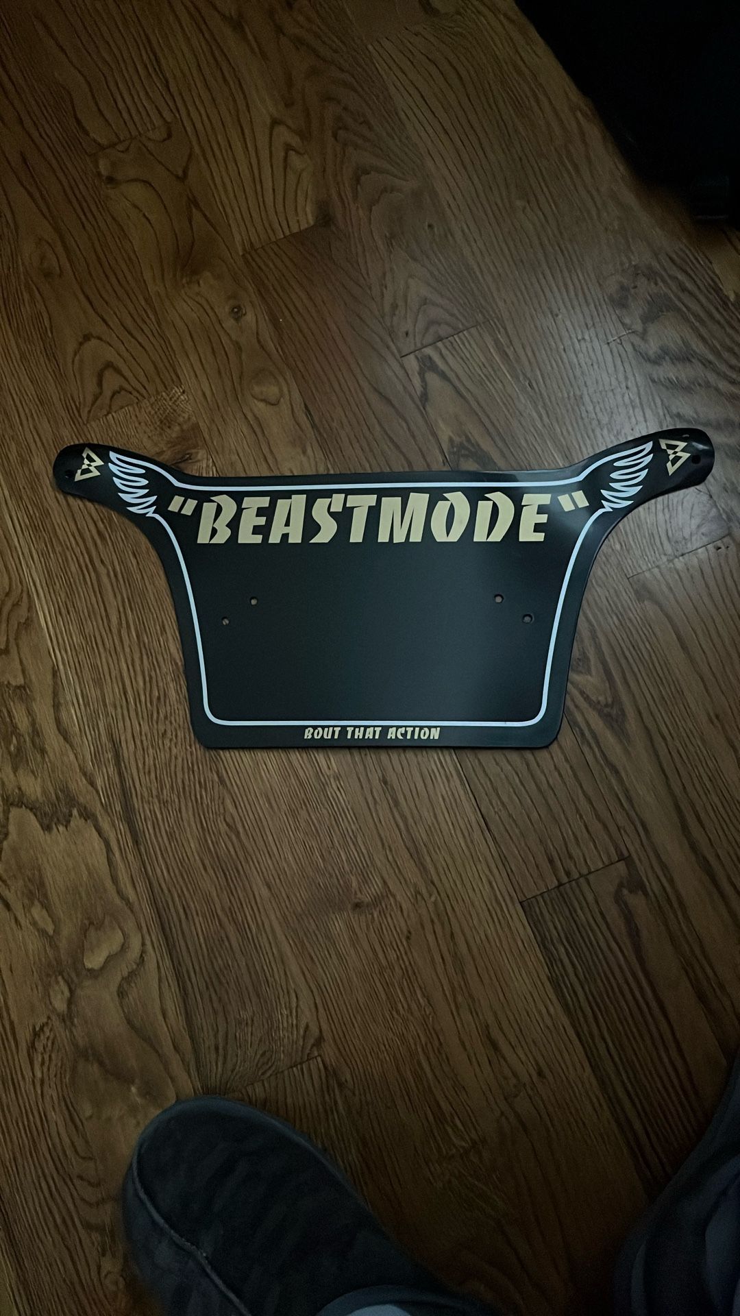 SE Beast Mode Ripper Number Plate