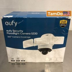 eufy Security Floodlight Cam 2 Pro Model T8423 , 2K Smart Camera, 360 Coverage